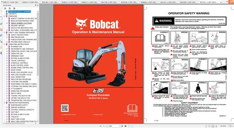 bobcat compact excavator e35|bobcat excavator e35 service manual.